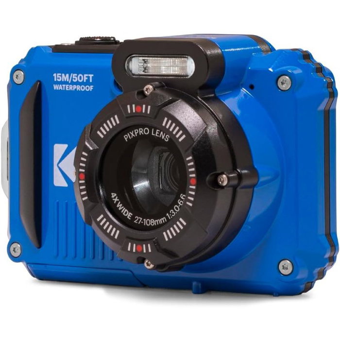 Kodak PIXPRO WPZ2 Azul con 2 Baterías y 1 MicroSD Kodak PIXPRO WPZ2 Azul con 2 Baterías y 1 MicroSD